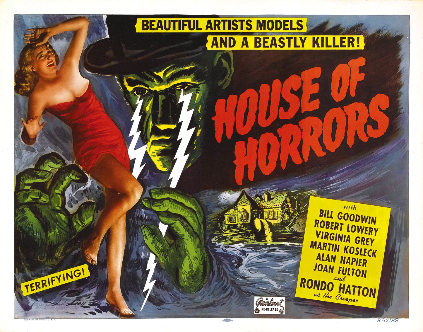 House Of Horrors 05 Movie Magnet