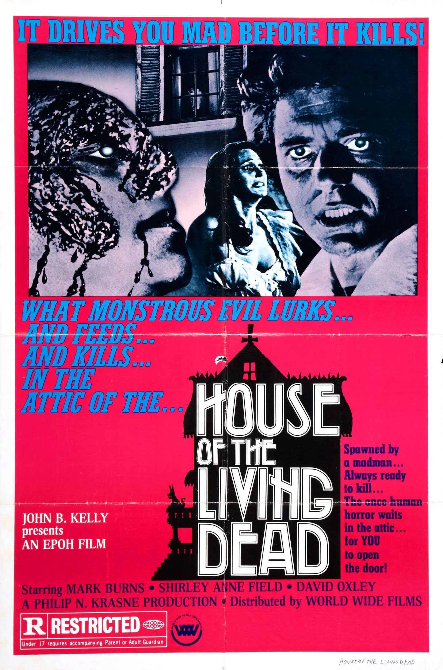 House Of Living Dead 1973 01 Movie Magnet