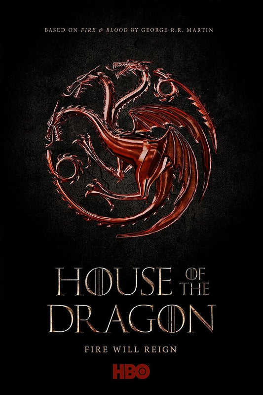 House Of The Dragon Movie Action Adventure Painting Wall Art Home Poster