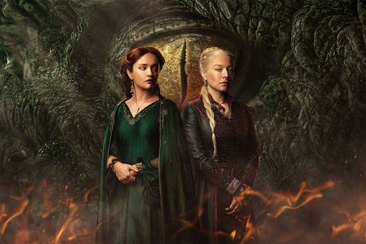 House Of The Dragon Targaryen Movie Character Wall Art Poster