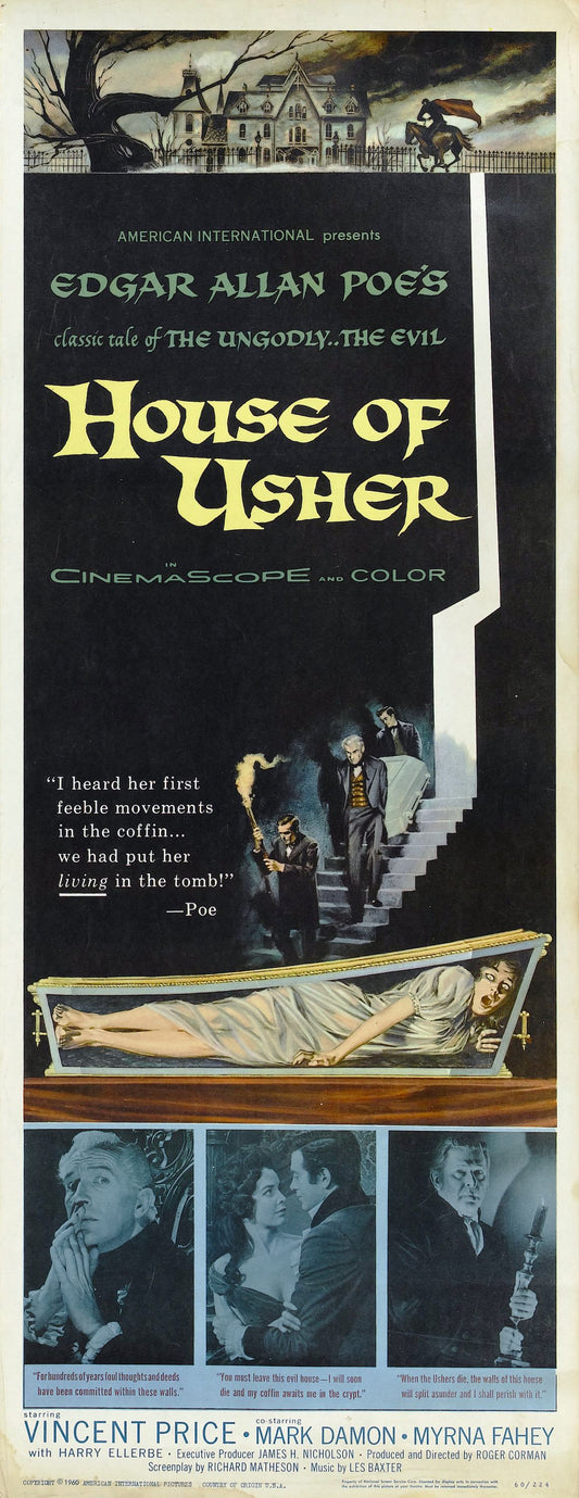 House Of Usher 02 Movie Magnet