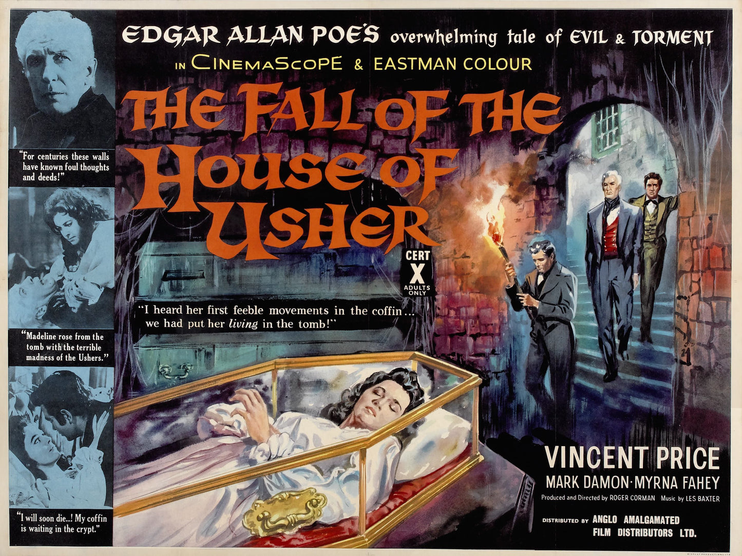 House Of Usher 03 Movie Magnet