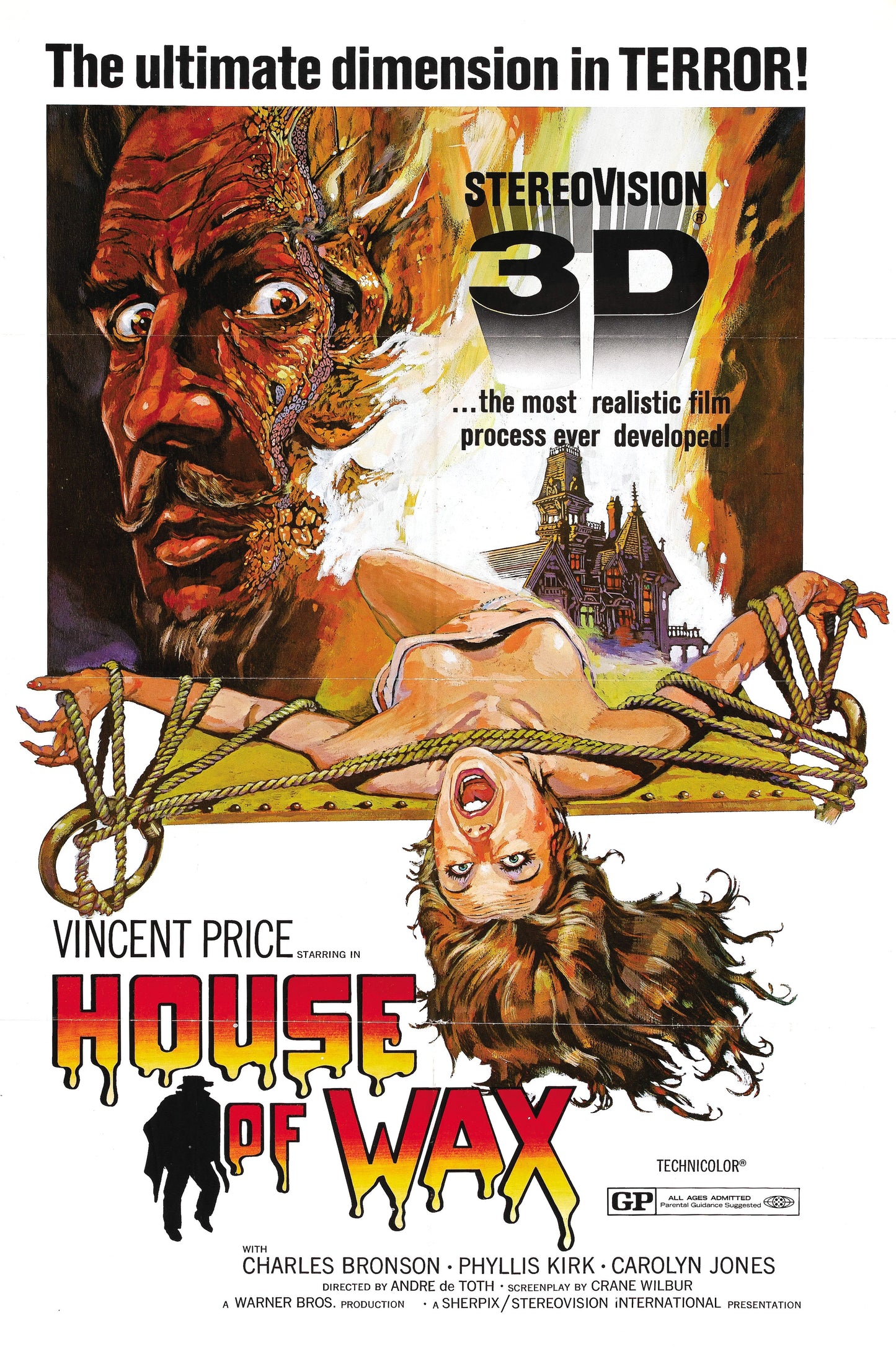 House Of Wax 1953 01 Movie Magnet