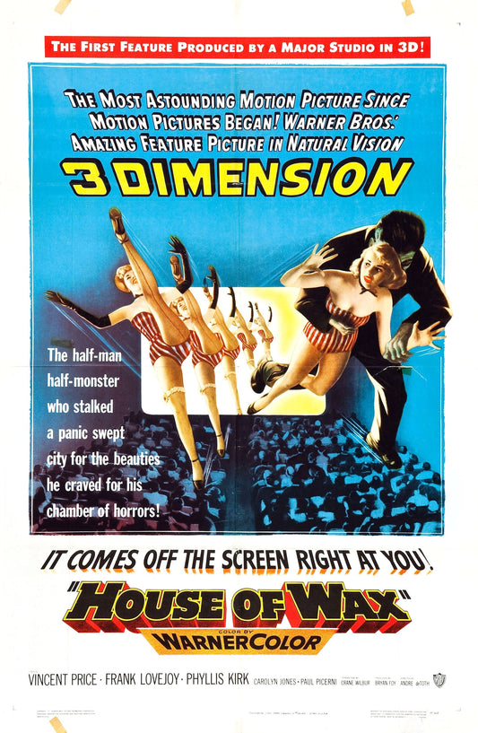 House Of Wax 1953 02 Movie Magnet