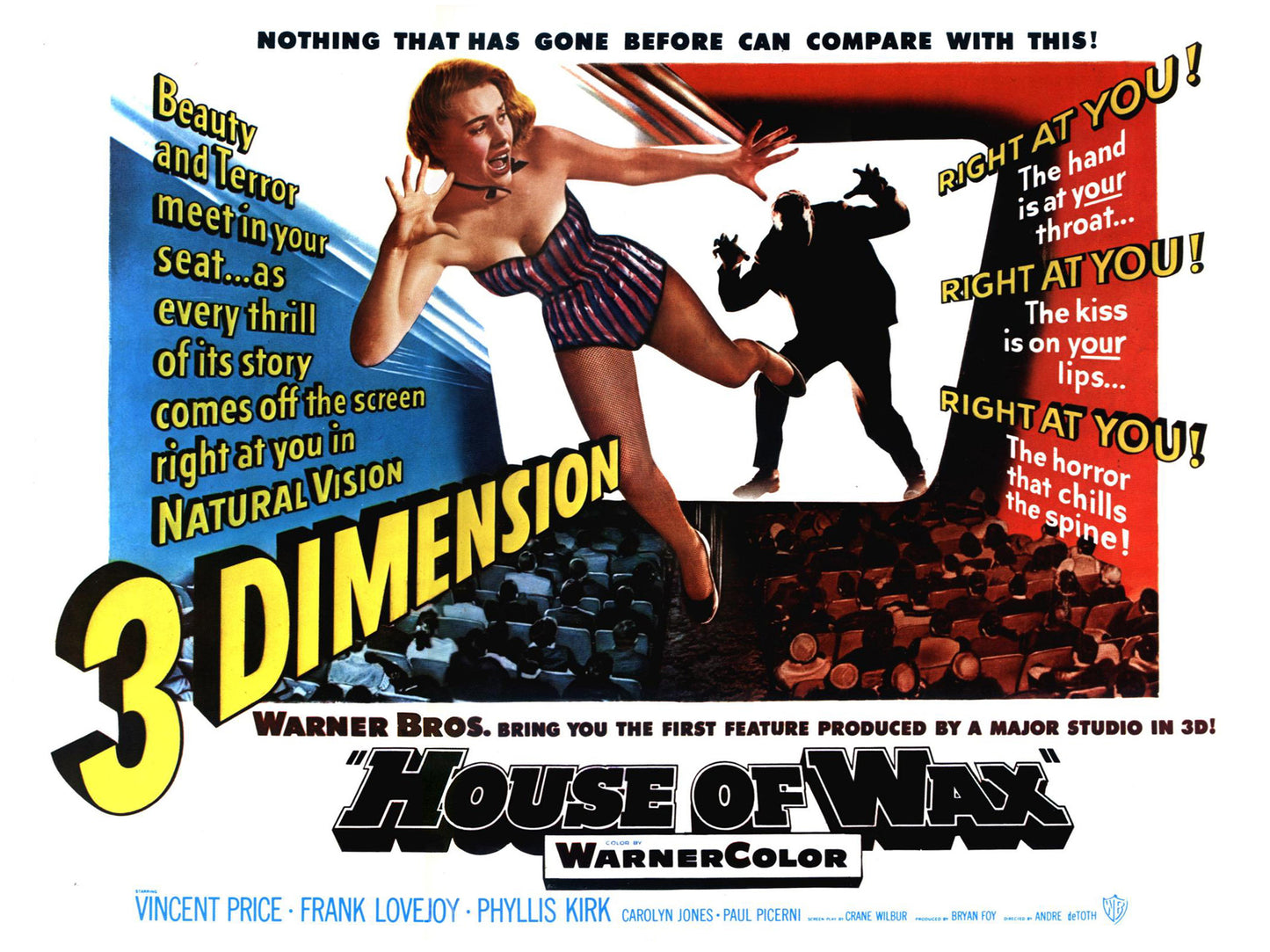 House Of Wax 1953 03 Movie Magnet