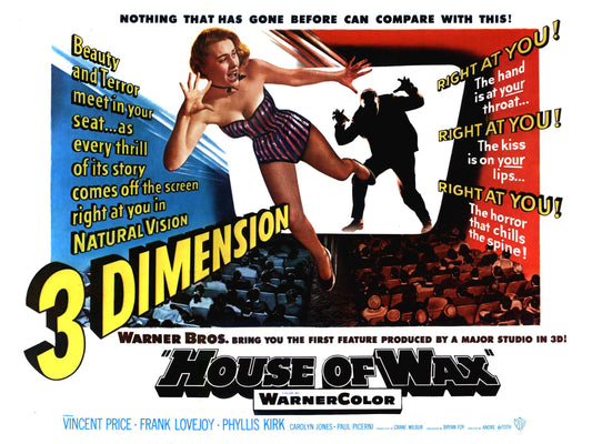 House Of Wax 1953 03 Movie Magnet
