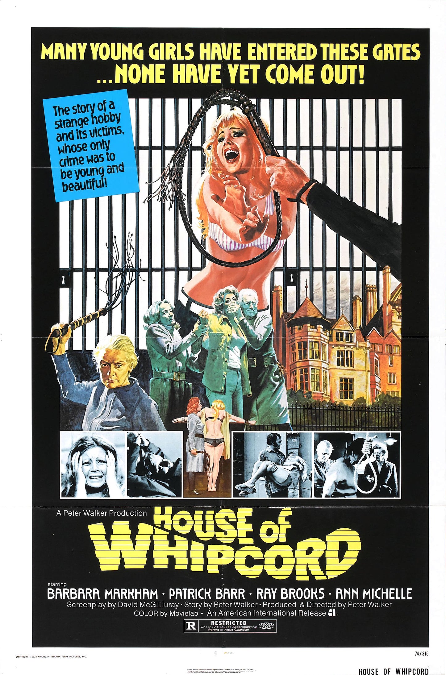 House Of Whipcord 01 Movie Magnet