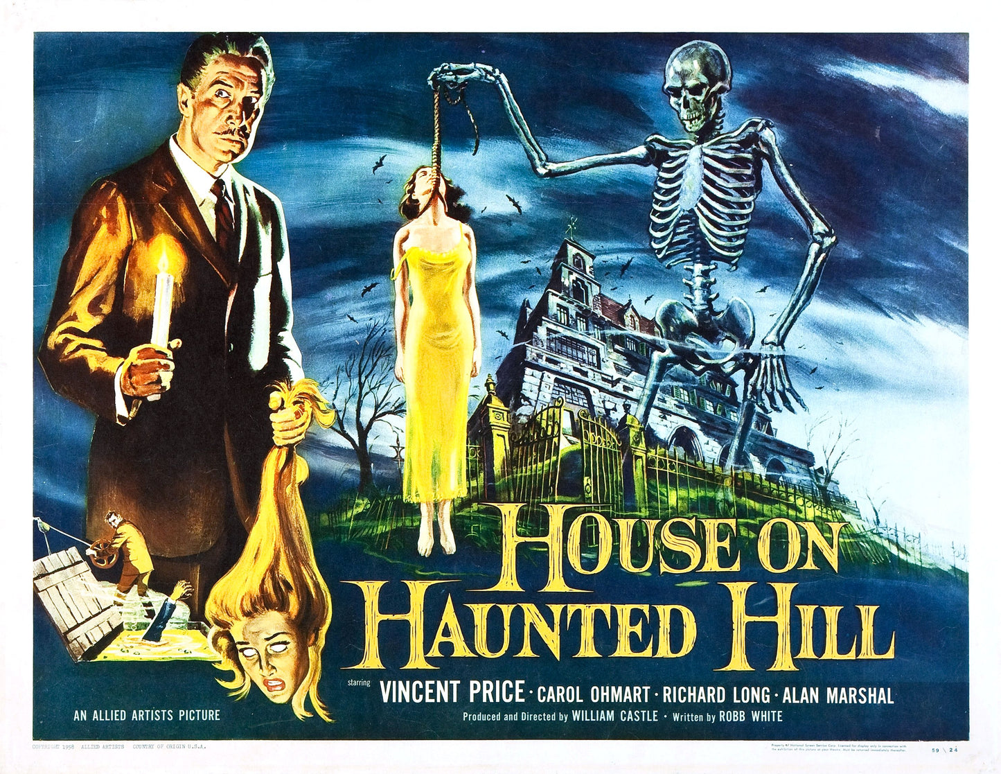 House On Haunted Hill 02 Movie Keychain