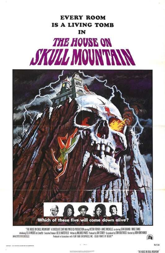 House On Skull Mountain 01 Movie Magnet