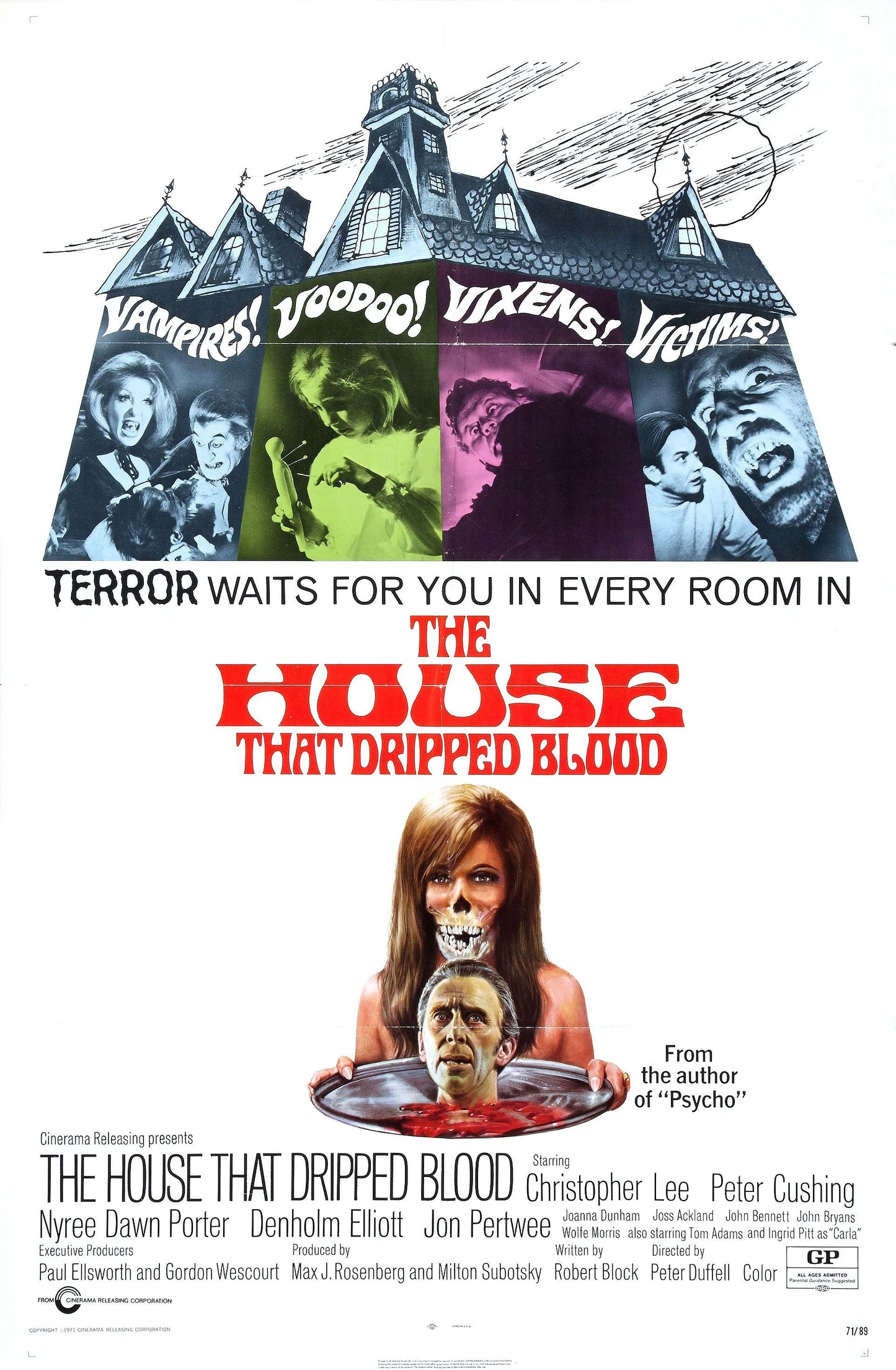 House That Dripped Blood 01 Movie Magnet