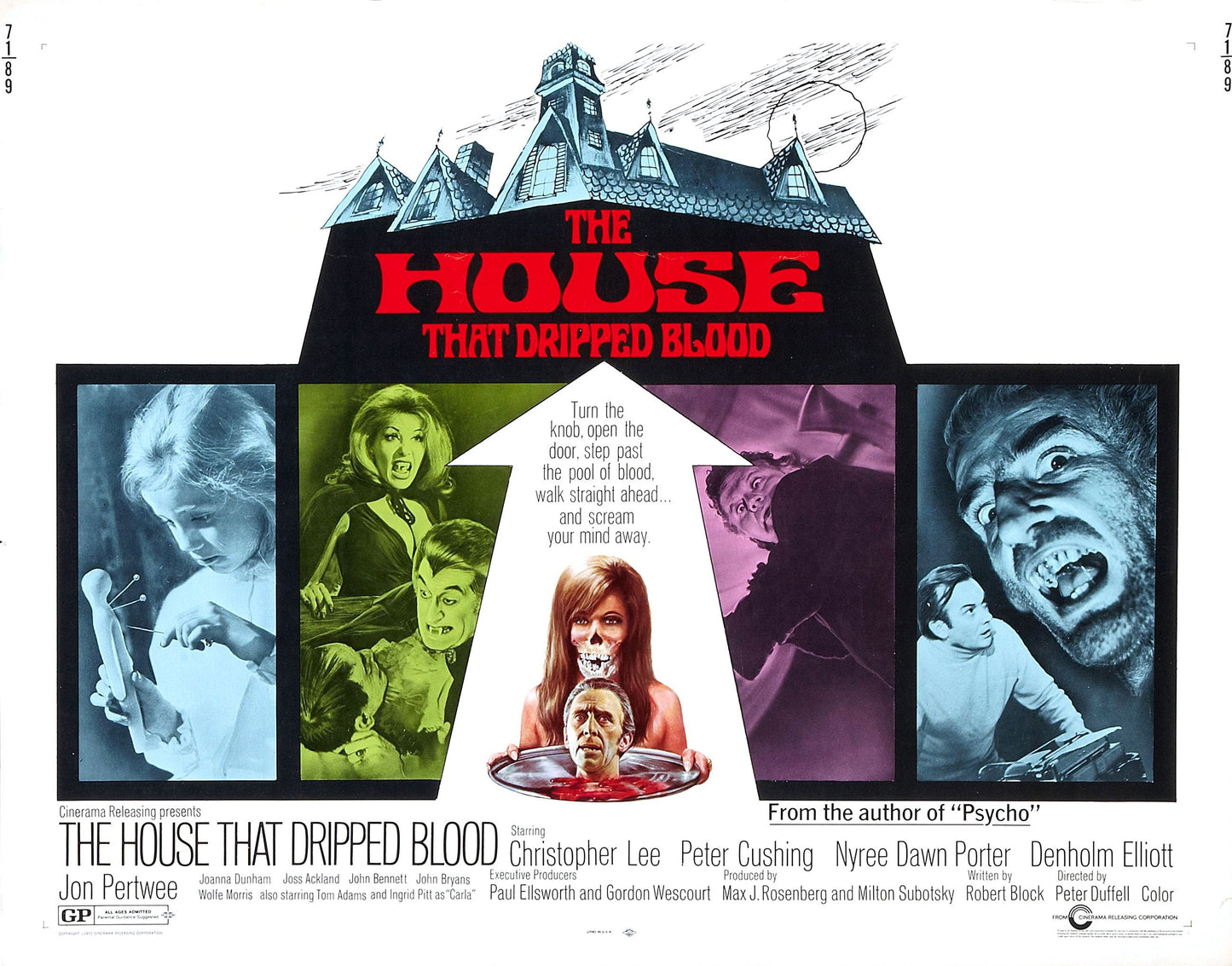House That Dripped Blood 02 Movie Magnet