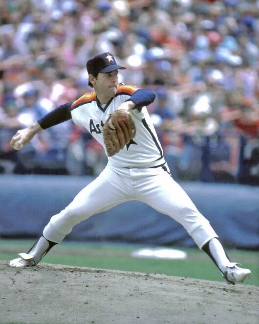 Houston Astros Nolan Ryan Glossy Keychain Baseball Keychain Hof 99