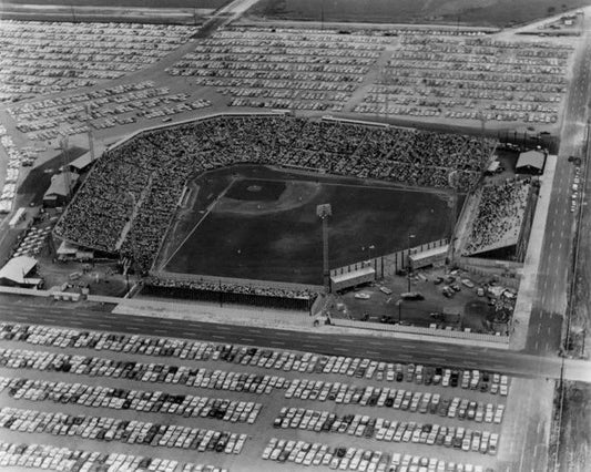 Houston Colt 45S Colt Stadium Glossy Keychain Aerial Keychain Oilers