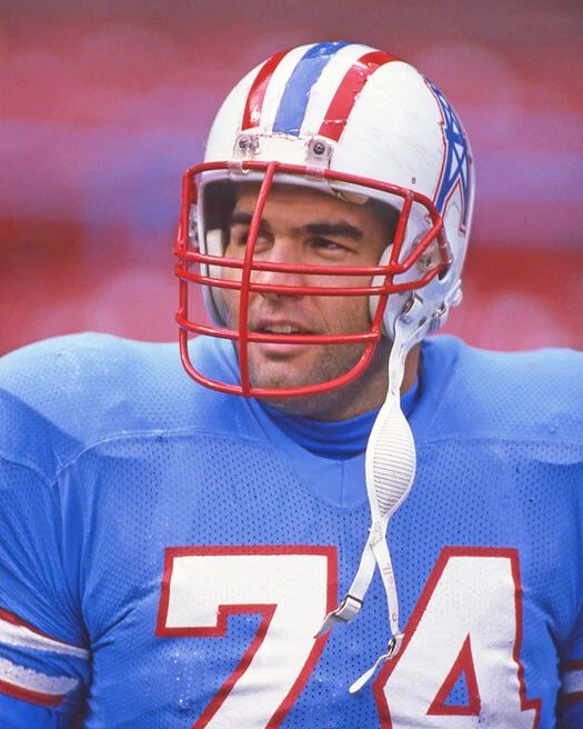 Houston Oilers Bruce Matthews Keychain Nfl Print Glossy Keychain Hof 2007