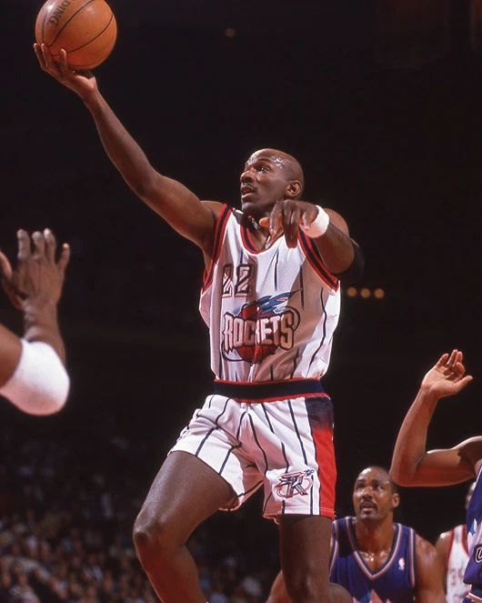 Houston Rockets Clyde Drexler Glossy Photo Basketball Print Poster