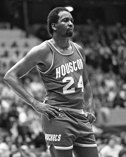 Houston Rockets Moses Malone Glossy Photo Basketball Print Hof 01 2