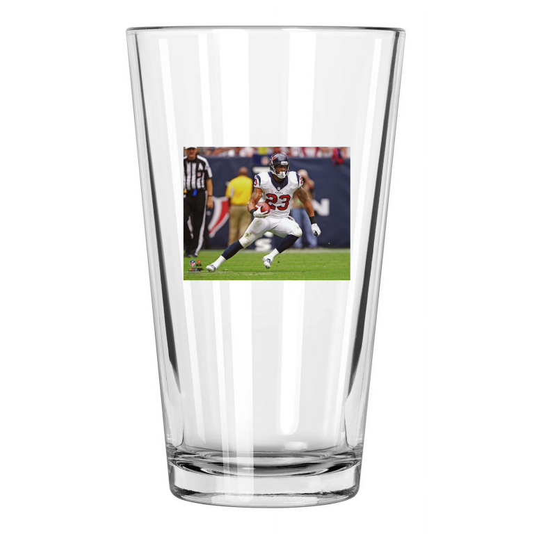 Houston Texans Arian Foster Photo Nfl Football 2 Pint Beer Drinking Glass