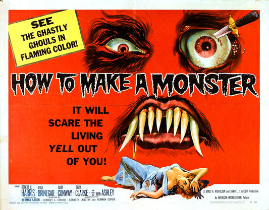 How To Make A Monster 02 Movie Magnet