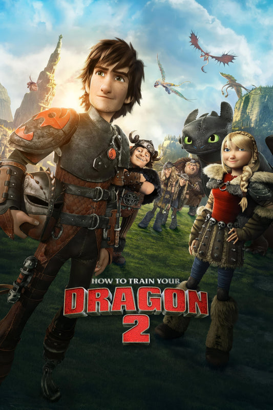 How To Train Your Dragon 2 (2014) Movie Magnet