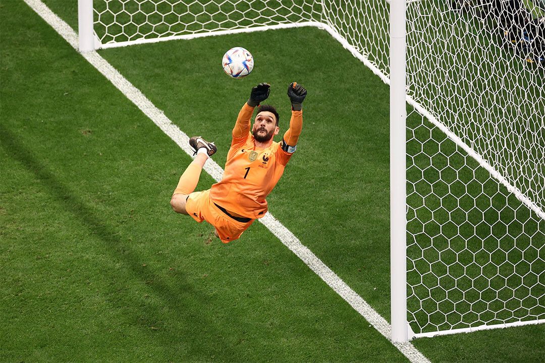 Hugo Lloris Celebration France World Cup Fans Wall Art Home Poster