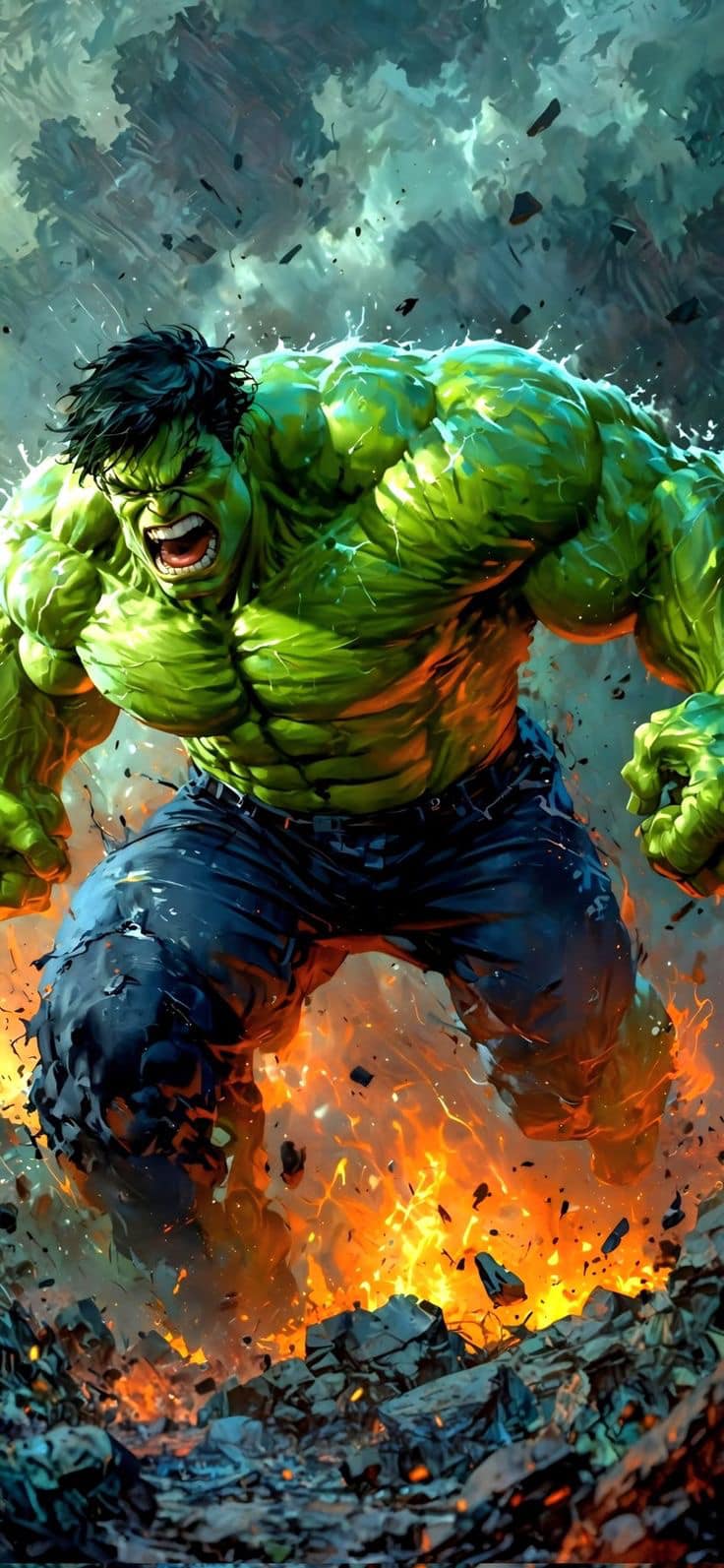 Hulk Action Eruption (2) Jigsaw Puzzle