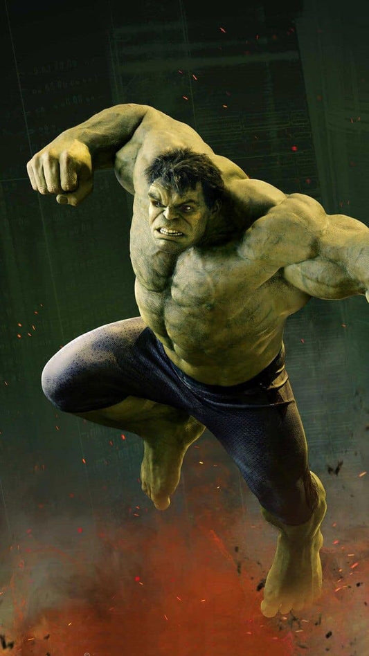 Hulk Action Pose (2) Print Poster