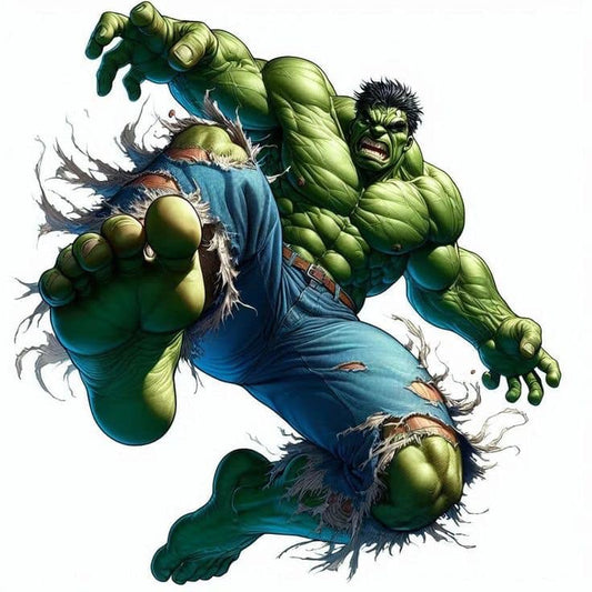 Hulk Action Pose (5) Print Poster