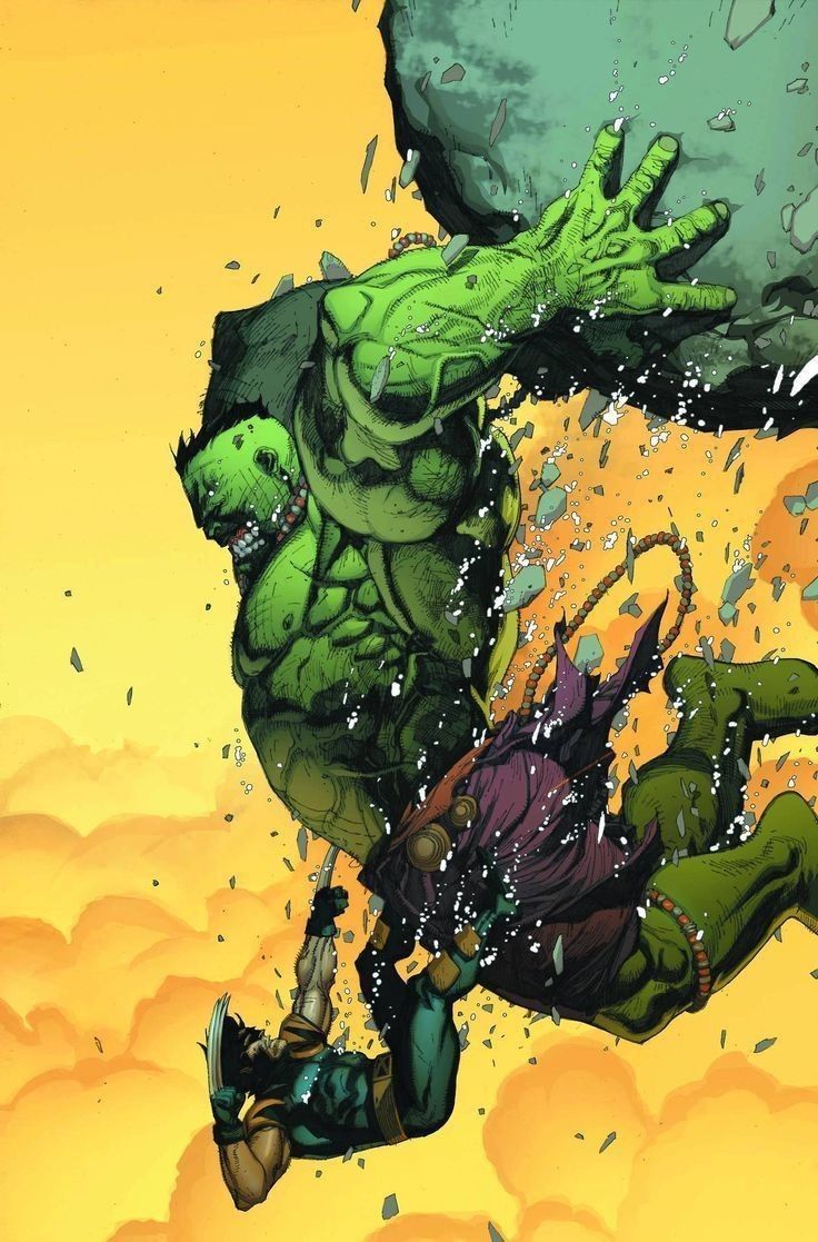 Hulk Battle Action Comic Jigsaw Puzzle