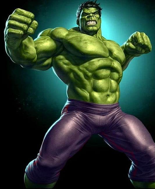 Hulk Character Artwork (4) Print Poster