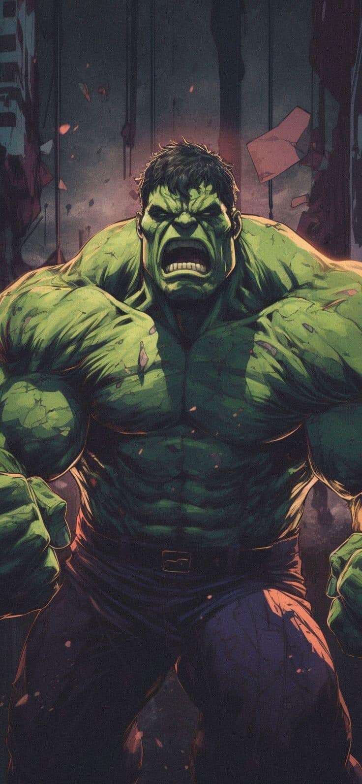 Hulk Character Artwork Jigsaw Puzzle