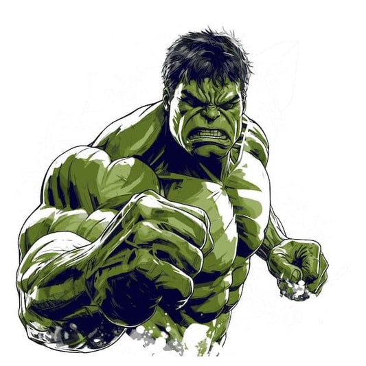 Hulk Comic Artwork Print Poster