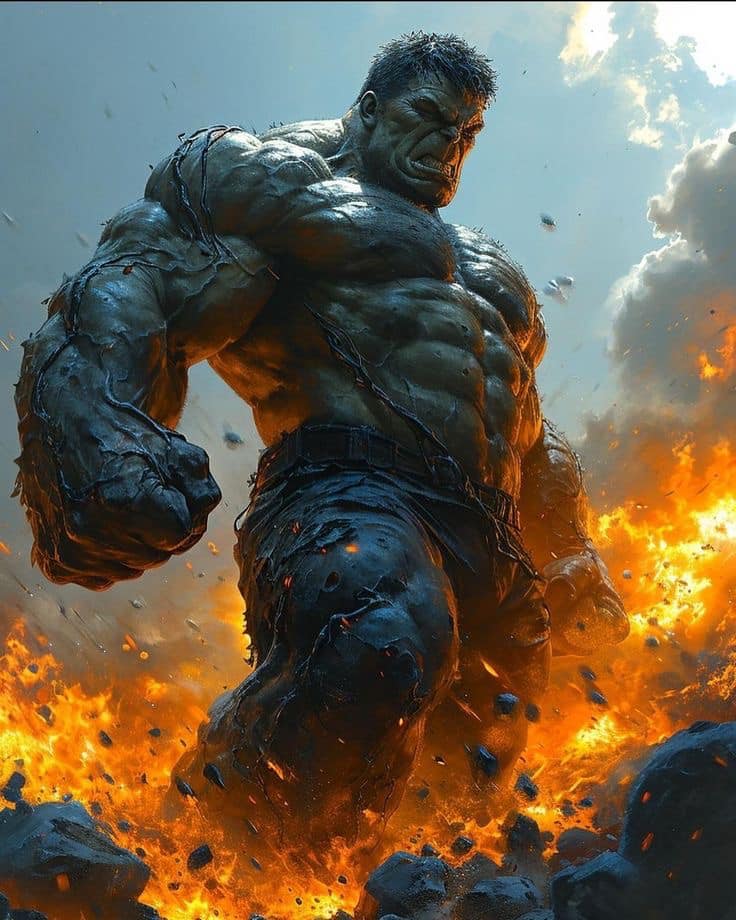 Hulk Emotional Explosion Jigsaw Puzzle