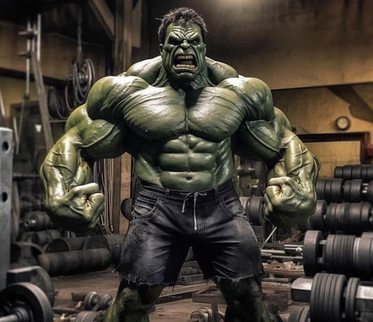 Hulk Gym Strongman Print Poster