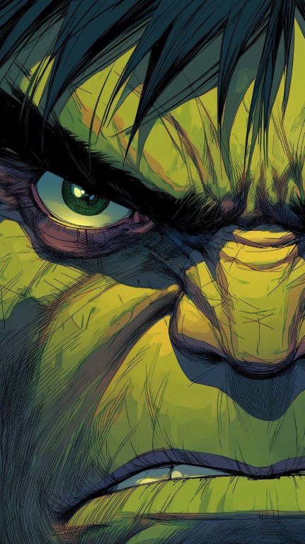Hulk 9723 Print Poster