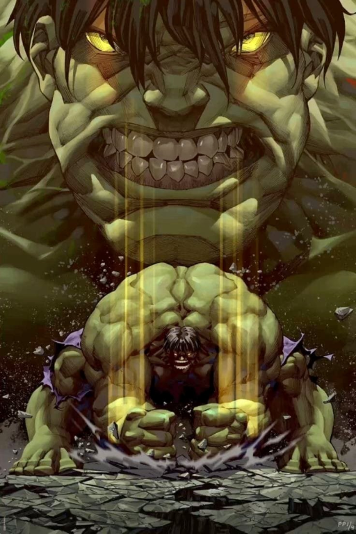 Hulk Angry Earthquake 437 Print Poster