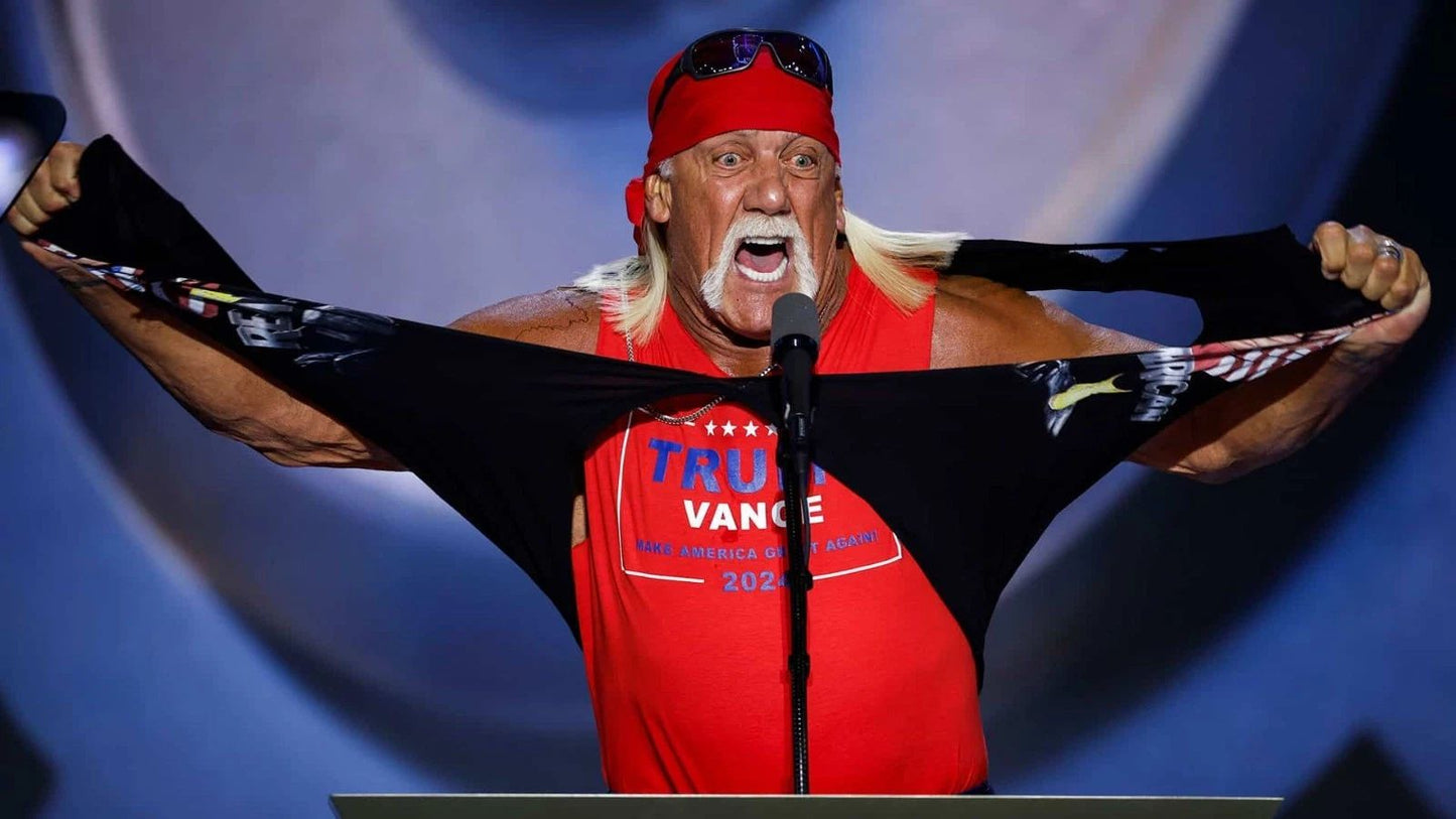 Hulk Hogan At Rally For President Donald Trump Poster Picture Photo