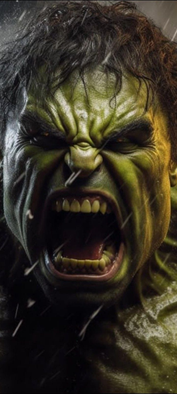 Hulk Screaming 9823 Print Poster