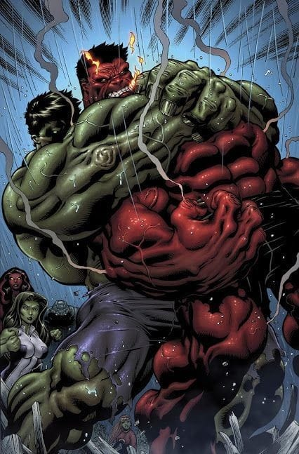 Hulk Vs Red Hulk 387 Jigsaw Puzzle