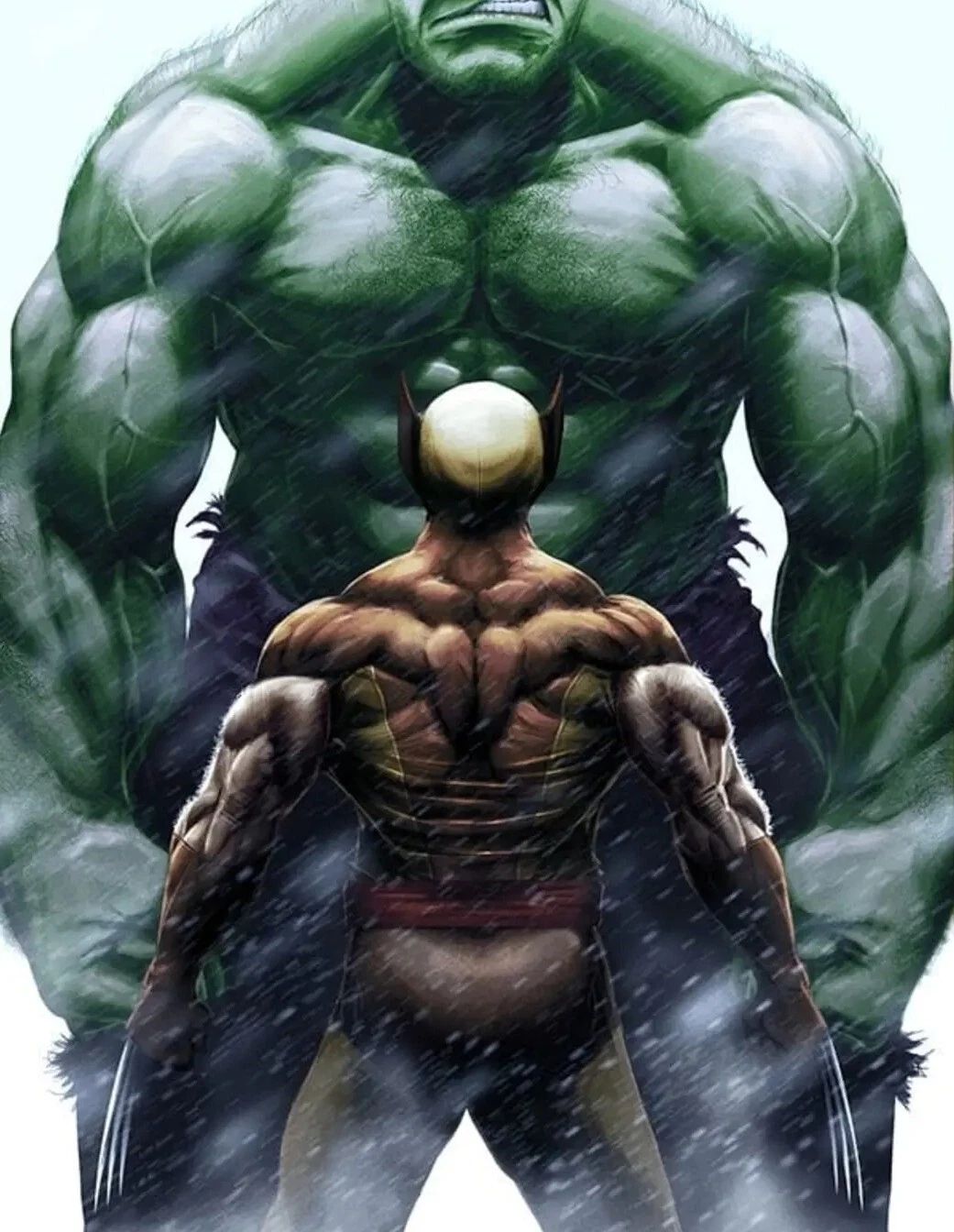 Hulk Vs Wolverine Poster