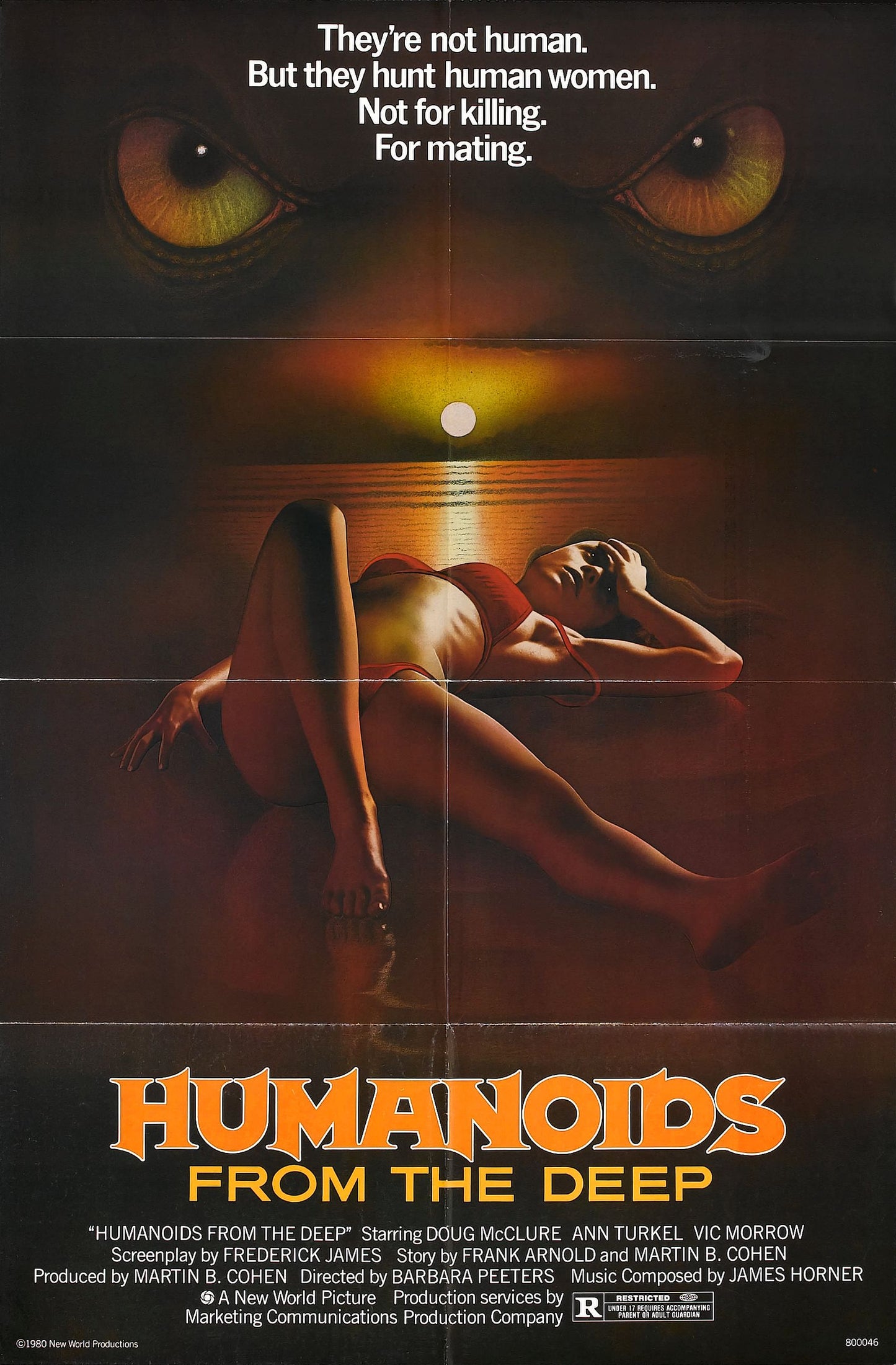 Humanoids From Deep 01 Movie Magnet