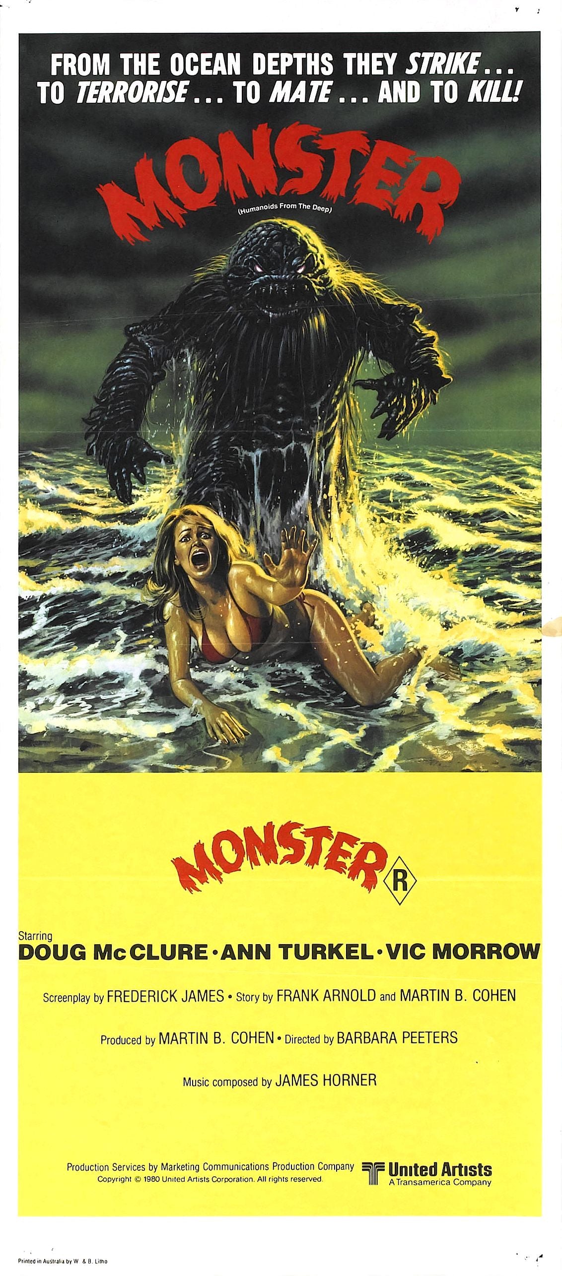 Humanoids From Deep 02 Movie Magnet