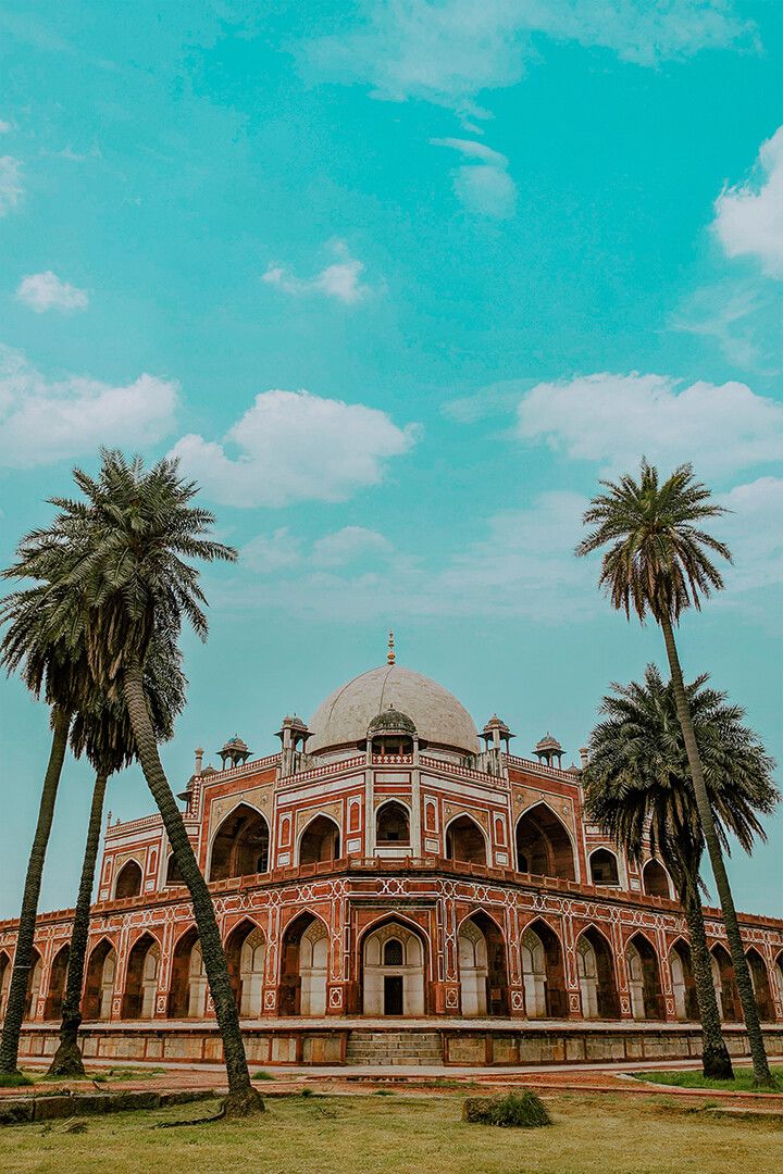 Humayuns Tomb Delhi India Art Wall Decor Jigsaw Puzzle
