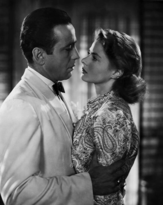 Humphrey Bogart Ingrid Bergman Casablanca Iconic Picture Magnet Print