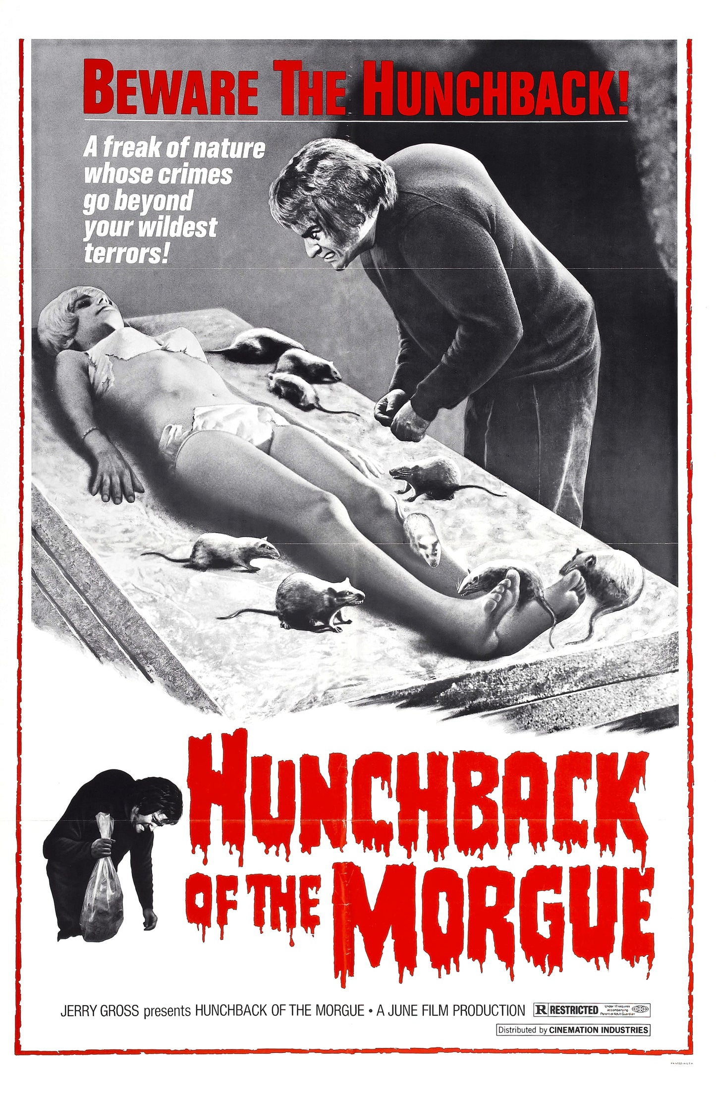 Hunchback Of Morgue 01 Movie Magnet
