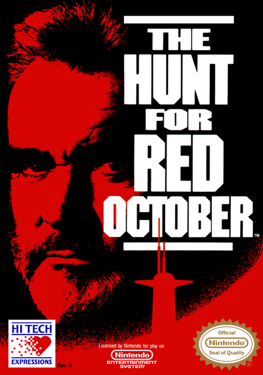 Hunt For Red October, The (Usa) Nes Print Poster
