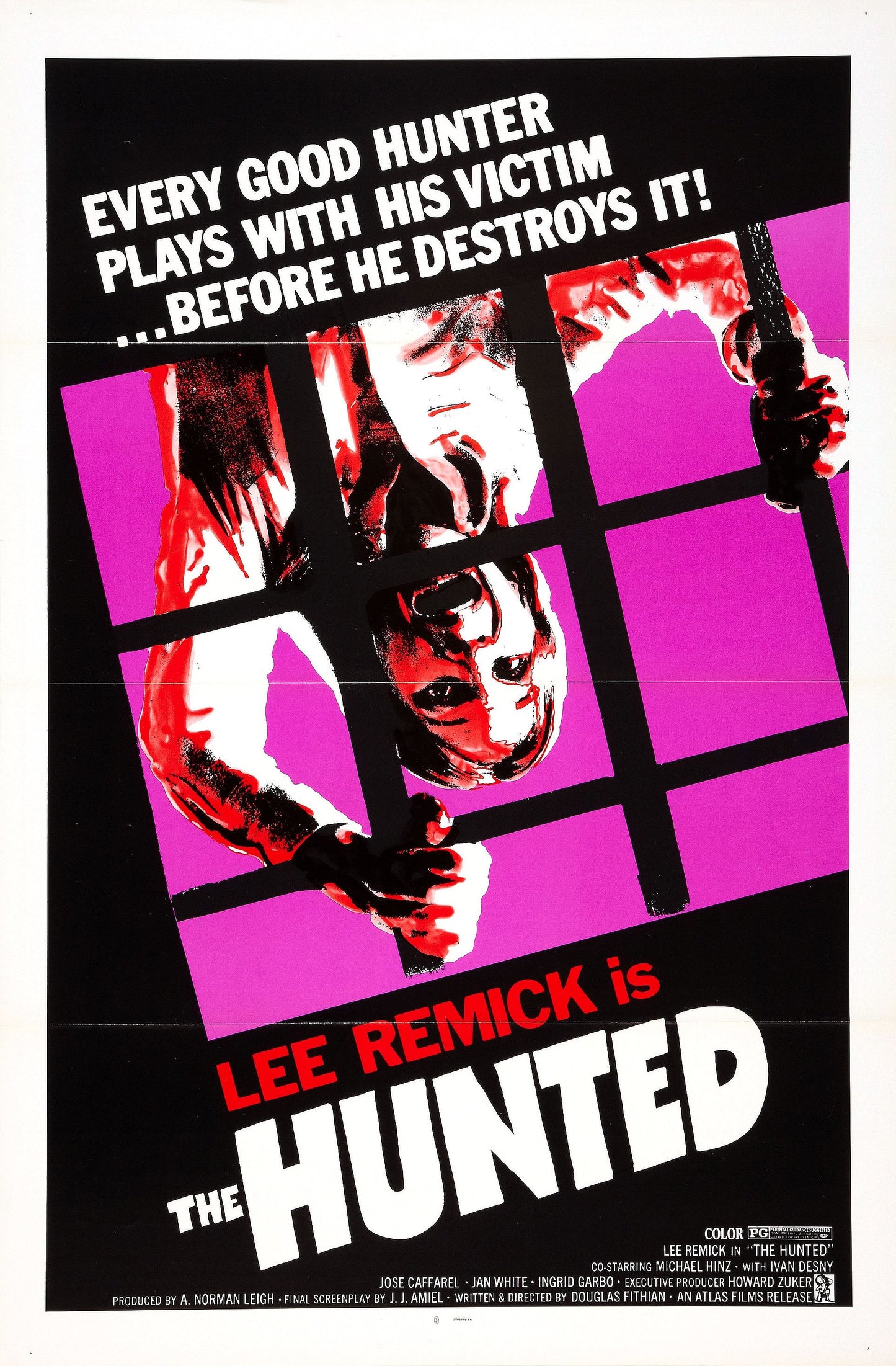 Hunted 1974 01 Movie Keychain