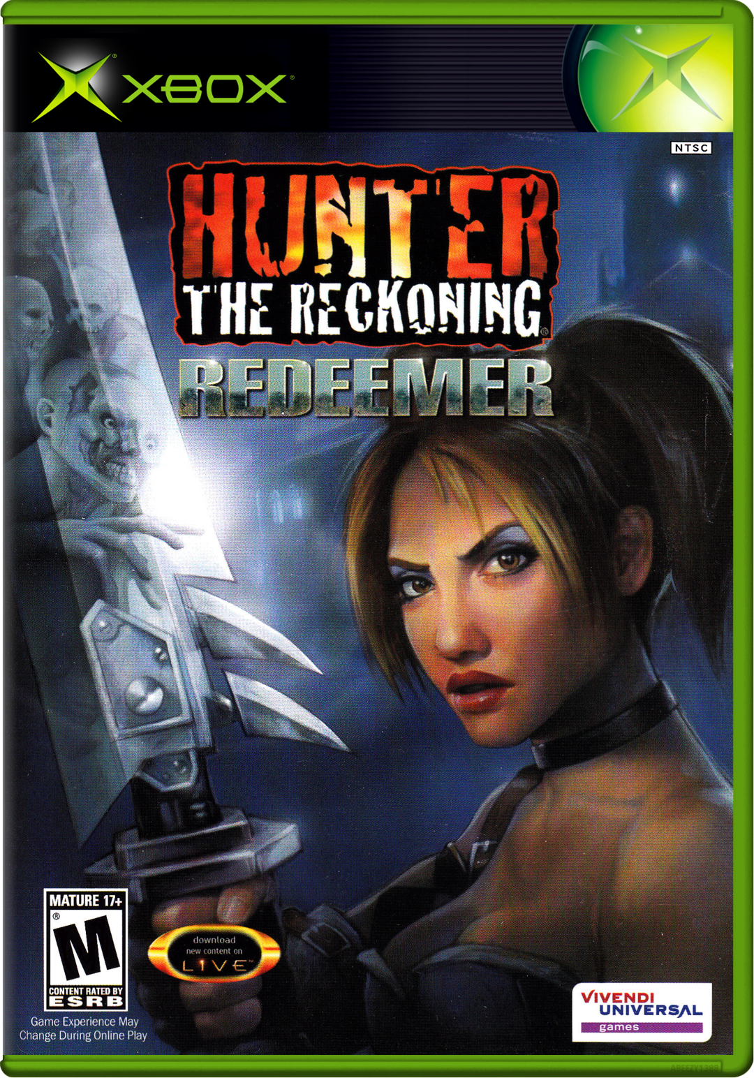 Hunter The Reckoning Redeemer Xbox Print Poster