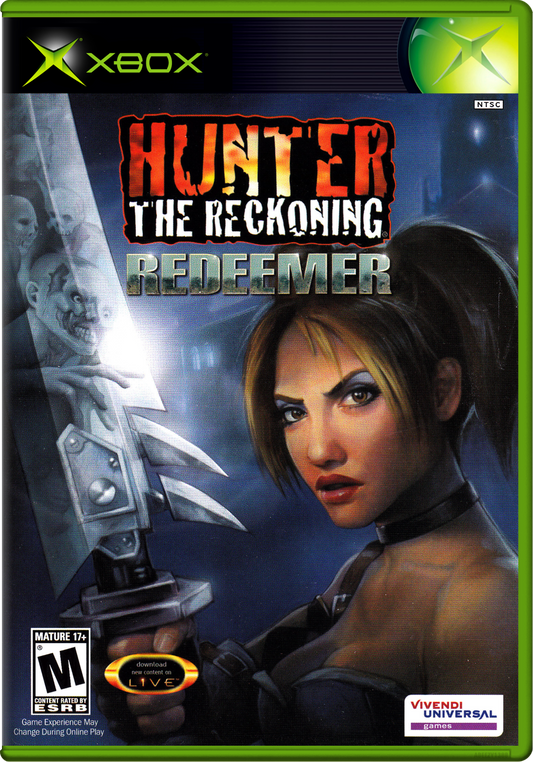 Hunter The Reckoning Redeemer Xbox Print Poster