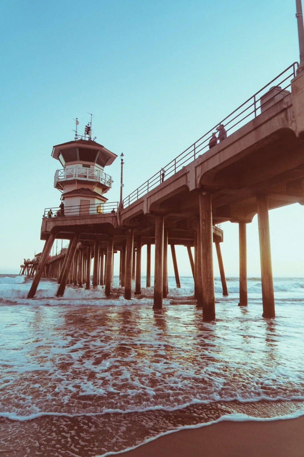 Huntington Beach Pier California Magnet Picture Magnet Ocean Surf City