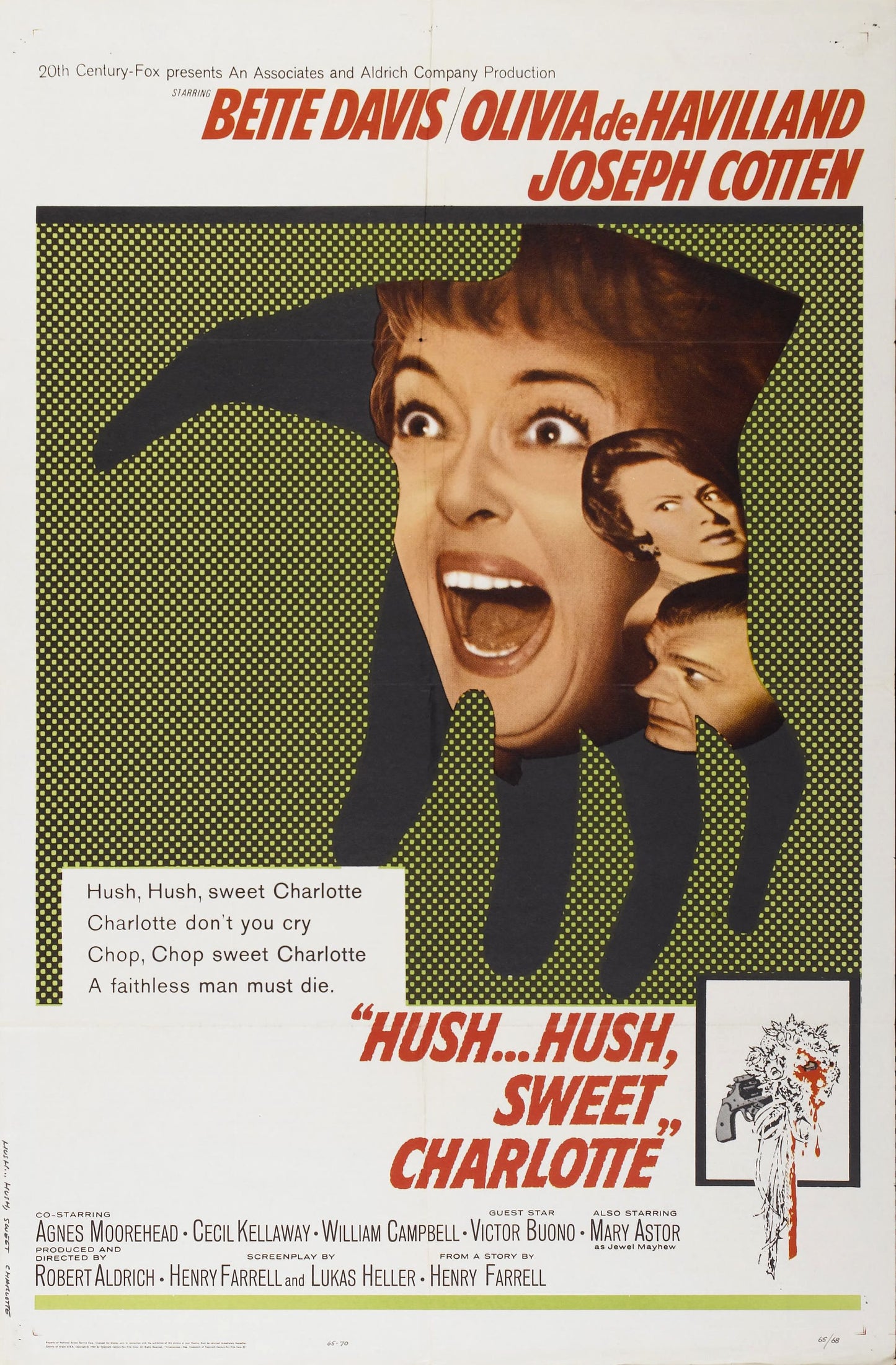 Hush Hush Sweet Charlotte 01 Movie Magnet